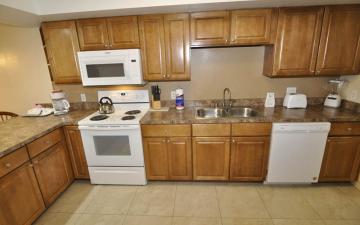 Beach View Unit Full Kitchen