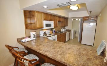 Beach View Unit Full Kitchen