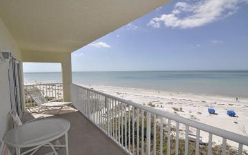 Indian Shores Beach Side Balcony View